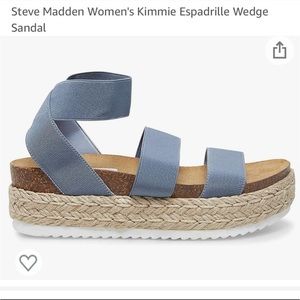 Steve Madden - Espadrille - Kimmie Blue Sandals